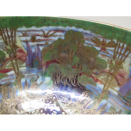 511 - Wedgwood Fairyland bowl in the ‘ Poplar Trees ’ pattern by Daisy Makeig-Jones, pattern no. Z4968, 26... 
