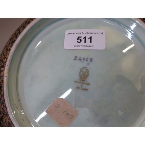 511 - Wedgwood Fairyland bowl in the ‘ Poplar Trees ’ pattern by Daisy Makeig-Jones, pattern no. Z4968, 26... 