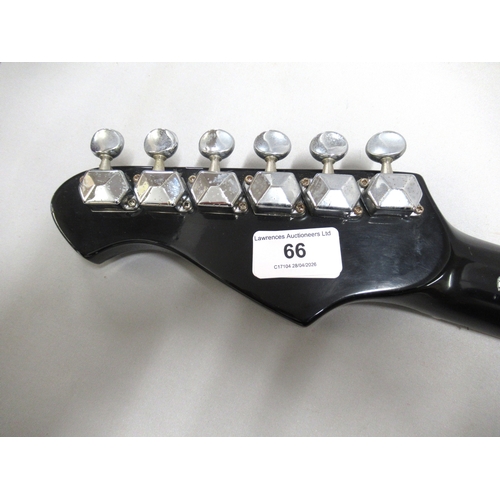66 - Six string electric guitar