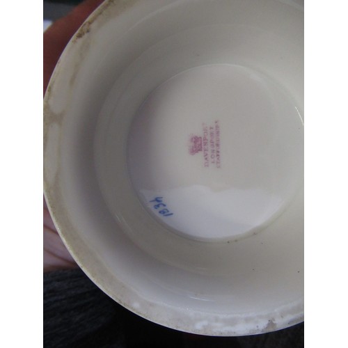 487 - 19th Century Davenport part tea set, small quantity of other tea ware