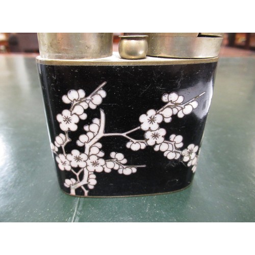 70A - Two early 20th Century cloisonne opium pipes