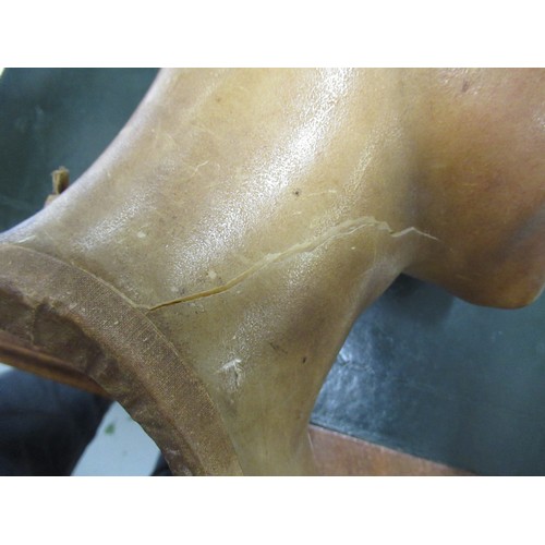 335 - Early 20th Century French wax mannequin head