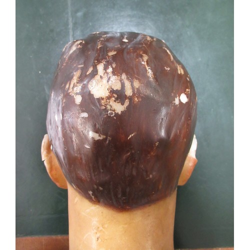 335 - Early 20th Century French wax mannequin head