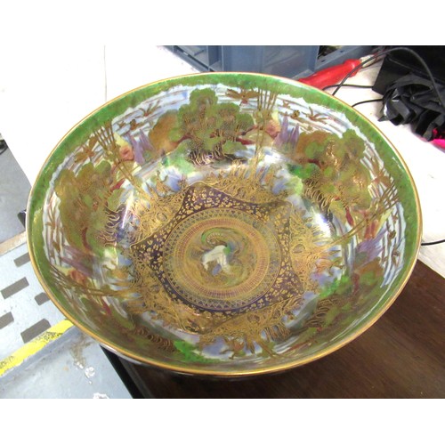 511 - Wedgwood Fairyland bowl in the ‘ Poplar Trees ’ pattern by Daisy Makeig-Jones, pattern no. Z4968, 26... 