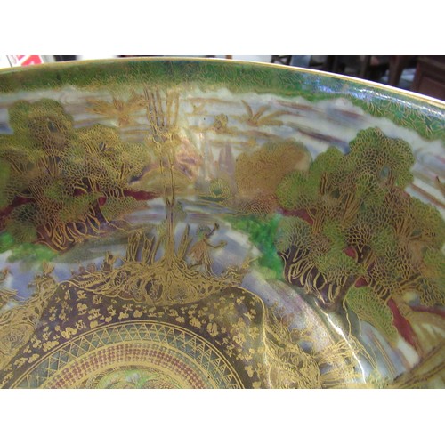 511 - Wedgwood Fairyland bowl in the ‘ Poplar Trees ’ pattern by Daisy Makeig-Jones, pattern no. Z4968, 26... 