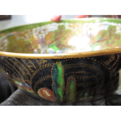 511 - Wedgwood Fairyland bowl in the ‘ Poplar Trees ’ pattern by Daisy Makeig-Jones, pattern no. Z4968, 26... 