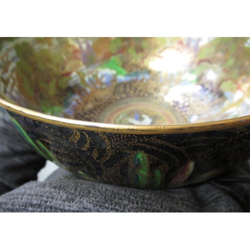 511 - Wedgwood Fairyland bowl in the ‘ Poplar Trees ’ pattern by Daisy Makeig-Jones, pattern no. Z4968, 26... 