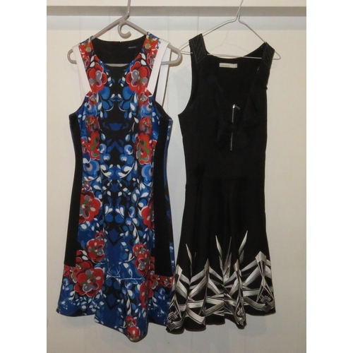 21 - Quantity of Karen Millen clothes including three dresses, a bodice and skirt set, a crystal embellis... 