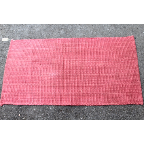 4 - Two Kelim cushions, various similar smaller cushions, two small flat weave mats and various bags