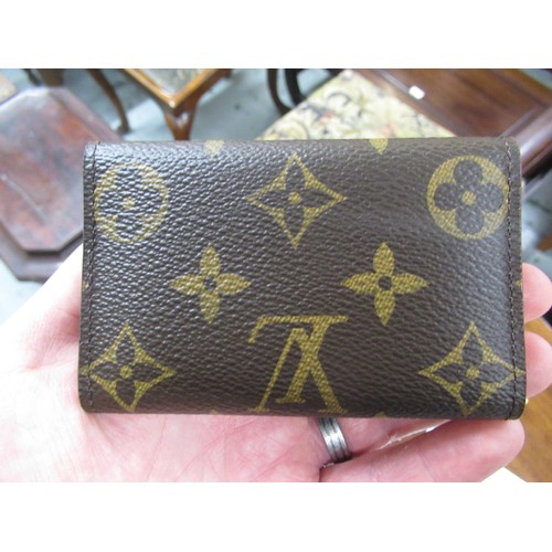 55 - Louis Vuitton leather key case in original presentation box