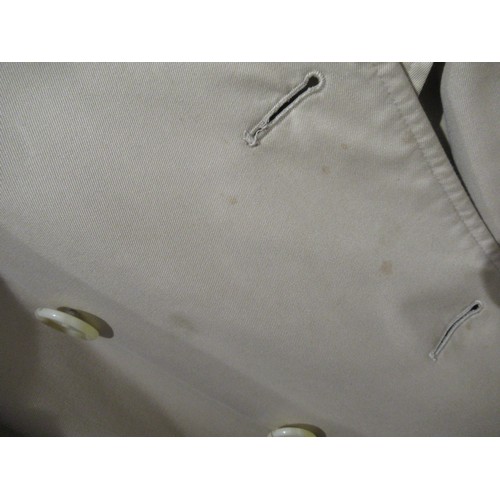 52 - Ladies Burberry double breasted trench coat