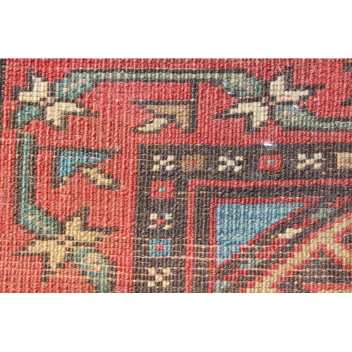 6 - Antique Kurdish runner with an all-over Boteh design, 336 x 84cm approximately (some wear)