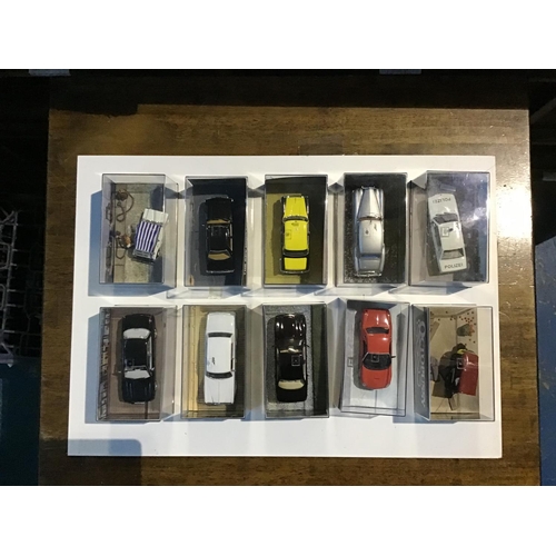 201 - James Bond Car & Magazine Collection   Massive collection of 135 Mint Condition scale model vehicles... 