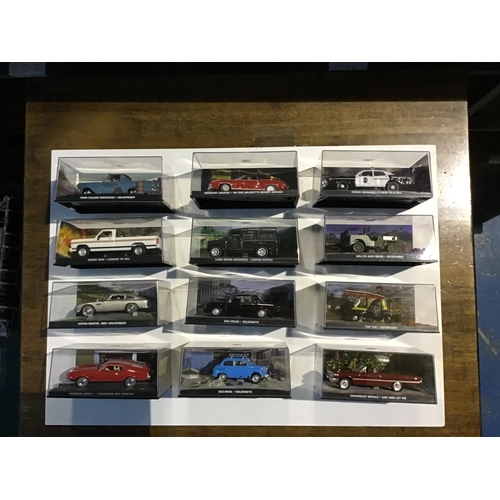 201 - James Bond Car & Magazine Collection   Massive collection of 135 Mint Condition scale model vehicles... 