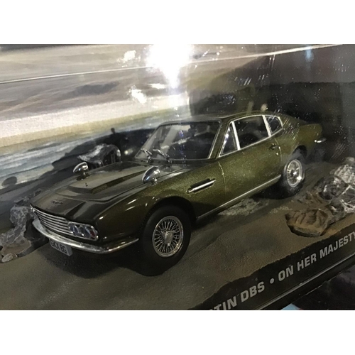 201 - James Bond Car & Magazine Collection   Massive collection of 135 Mint Condition scale model vehicles... 