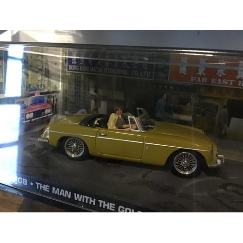 201 - James Bond Car & Magazine Collection   Massive collection of 135 Mint Condition scale model vehicles... 