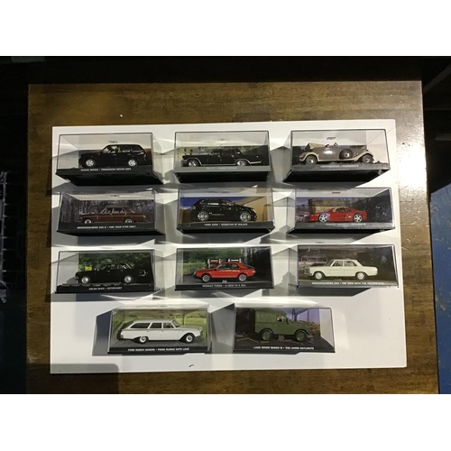201 - James Bond Car & Magazine Collection   Massive collection of 135 Mint Condition scale model vehicles... 