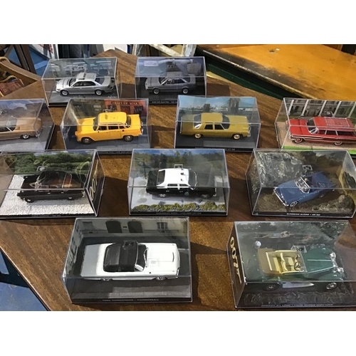 201 - James Bond Car & Magazine Collection   Massive collection of 135 Mint Condition scale model vehicles... 