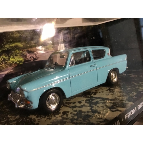 201 - James Bond Car & Magazine Collection   Massive collection of 135 Mint Condition scale model vehicles... 