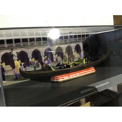 201 - James Bond Car & Magazine Collection   Massive collection of 135 Mint Condition scale model vehicles... 