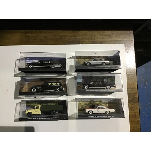 201 - James Bond Car & Magazine Collection   Massive collection of 135 Mint Condition scale model vehicles... 
