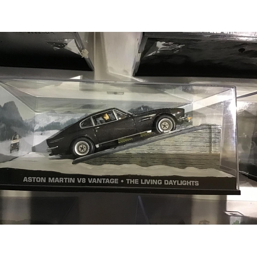 201 - James Bond Car & Magazine Collection   Massive collection of 135 Mint Condition scale model vehicles... 