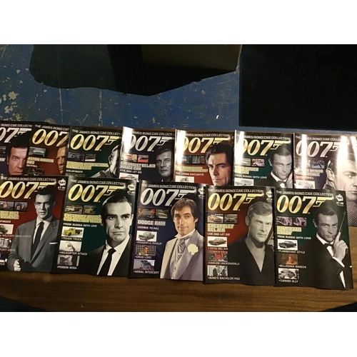 201 - James Bond Car & Magazine Collection   Massive collection of 135 Mint Condition scale model vehicles... 