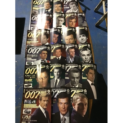 201 - James Bond Car & Magazine Collection   Massive collection of 135 Mint Condition scale model vehicles... 