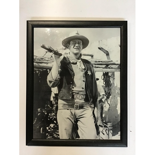 215 - Rio Bravo John Wayne Angie Dickinson 1959 western poster print. 15x12