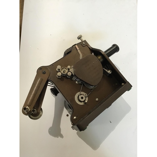 224 - Eastman Model D Kodascope. Complete with instructions, parts, wooden case and key. Box measures 23x1... 