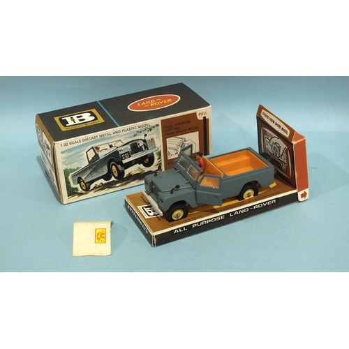 148 - Britains 9676 All Purpose Land-Rover with driver, with transfers, boxed, near mint condition. 