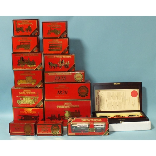 156 - Matchbox Models of Yesteryear: Unique Connoisseurs' Collection no. M1733 with outer polystyrene case... 