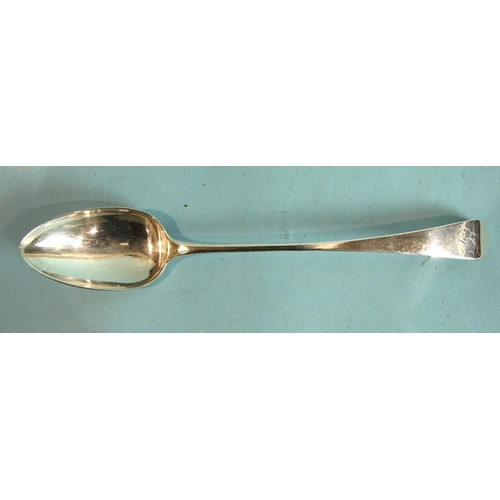 80 - A George III Old English pattern basting spoon, London 1802.