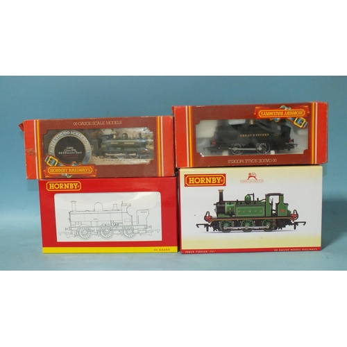 248 - Hornby OO gauge, four boxed tank engines: R3122X, R3467, R059 and R333, (all boxed), (4).... 