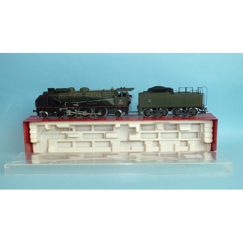 282 - Rivarossi HO gauge, 1341 4-6-2 Calais 2 SNCF locomotive RN 231 E22, (boxed, box lid cracked).... 