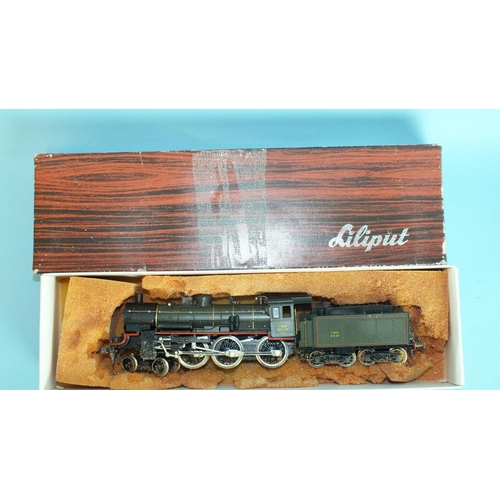 283 - Liliput HO gauge, 10810, 4-6-0 SNCF locomotive RN 230 F 317, (boxed).