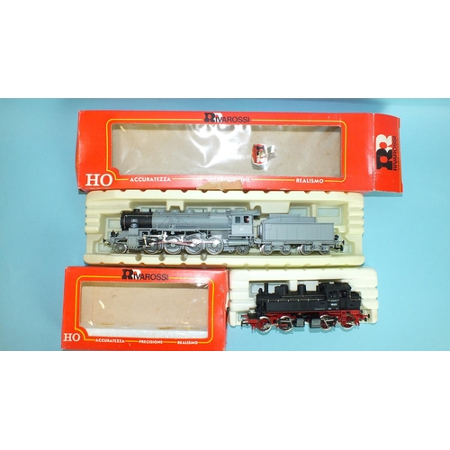 286 - Rivarossi HO gauge, 1347 2-8-2 locomotive RN 2811 and 1340 DB 0-4-4-0 articulated locomotive RN98009... 