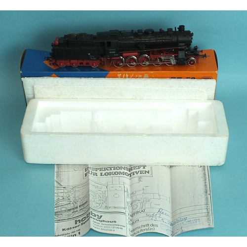 288 - Roco HO gauge, 4112 DB BR48 2-10-0 locomotive RN 582059, (boxed, lid taped).