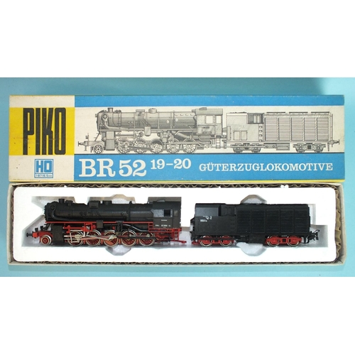 293 - Piko HO gauge, BR52 DB 19-20 2-10-0 Güterzuglokomotive RN 52 2006, (boxed).