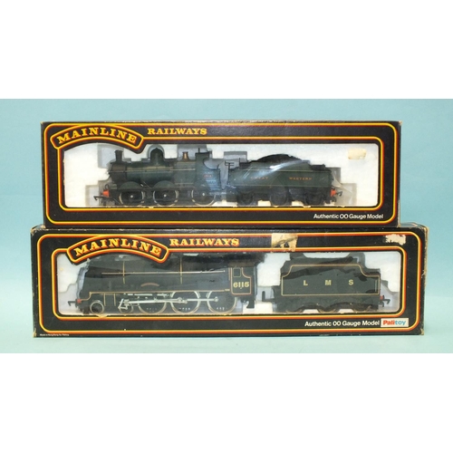 313 - Mainline OO gauge, 37-056 LMS Rebuilt Scot Class 4-6-0 locomotive RN6115 