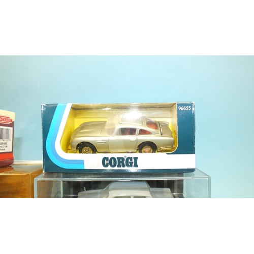 453 - Corgi, 96655 James Bond Aston Martin DB5, in original box, (faded), with instructions, two passenger... 