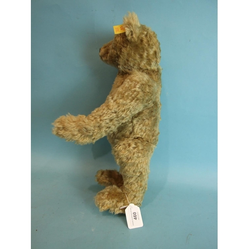 460 - Steiff, a modern Steiff Classic jointed growler teddy bear, no.000751, with fabric labels to ear, 39... 