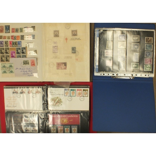 91 - A large accumulation of stamps and covers, in albums, stock books and loose, contained in seven boxe... 