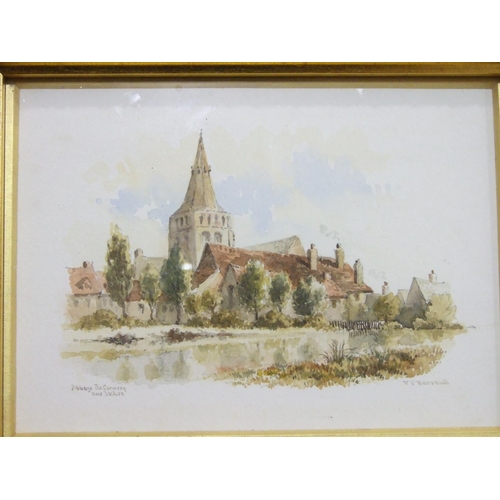 32 - Francis P Baraud (1824-1901) NORWICH Signed and titled watercolour, 9.5 x 12.5cm.