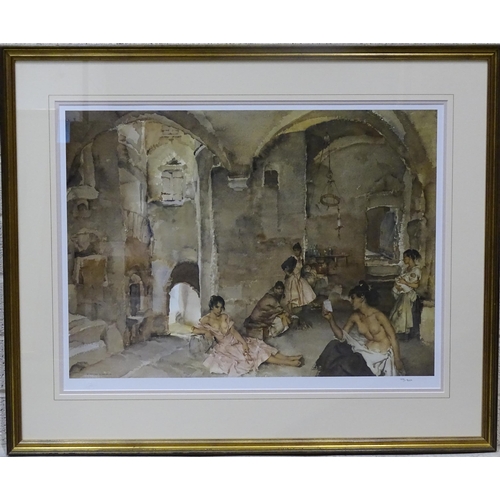 76 - After Sir William Russell-Flint (1880-1969), 'Symposium At Lucenay', an unsigned limited-edition col... 