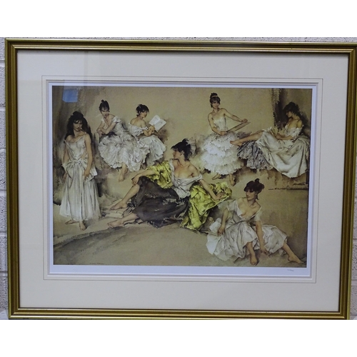 78 - After Sir William Russell-Flint (1880-1969), 'Variations', an unsigned limited-edition coloured prin... 