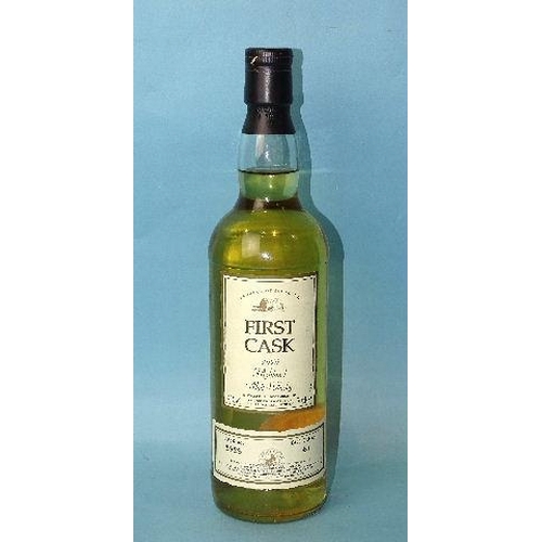 265 - First Cask Highland Malt Whisky, distilled 1979, cask no.3955, bottle no.61, 70cl, 46% vol, (one bot... 