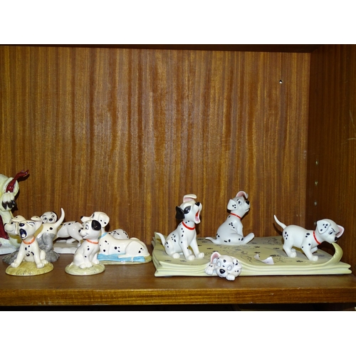 101 dalmatians figurine outlet set