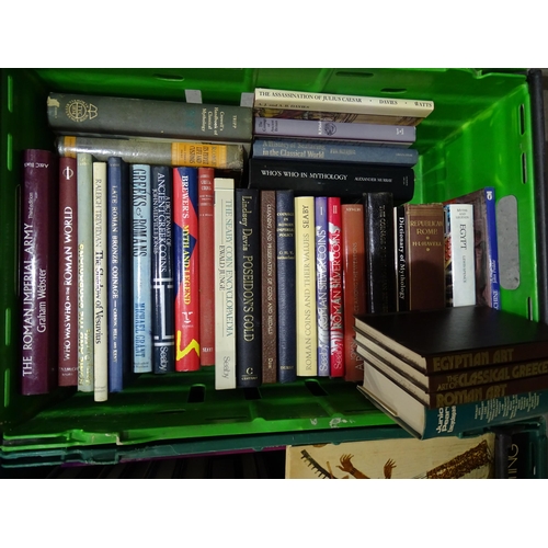 74 - A collection of books, mainly interest in Roman and ancient history.