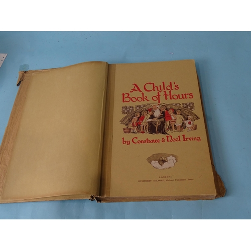 16 - Irving (Constance & W Noel), A Child's Book of Hours, col plts, bds, dwrp, fo, nd, c1920's.... 